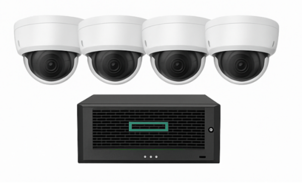 Small Business Surveillance Kit – 4 Camera Package
