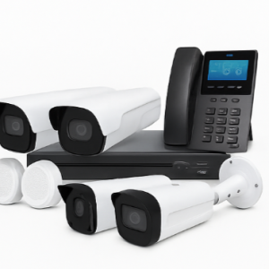 LPR Car Lot Guard – 8 Camera AI + LPR Package